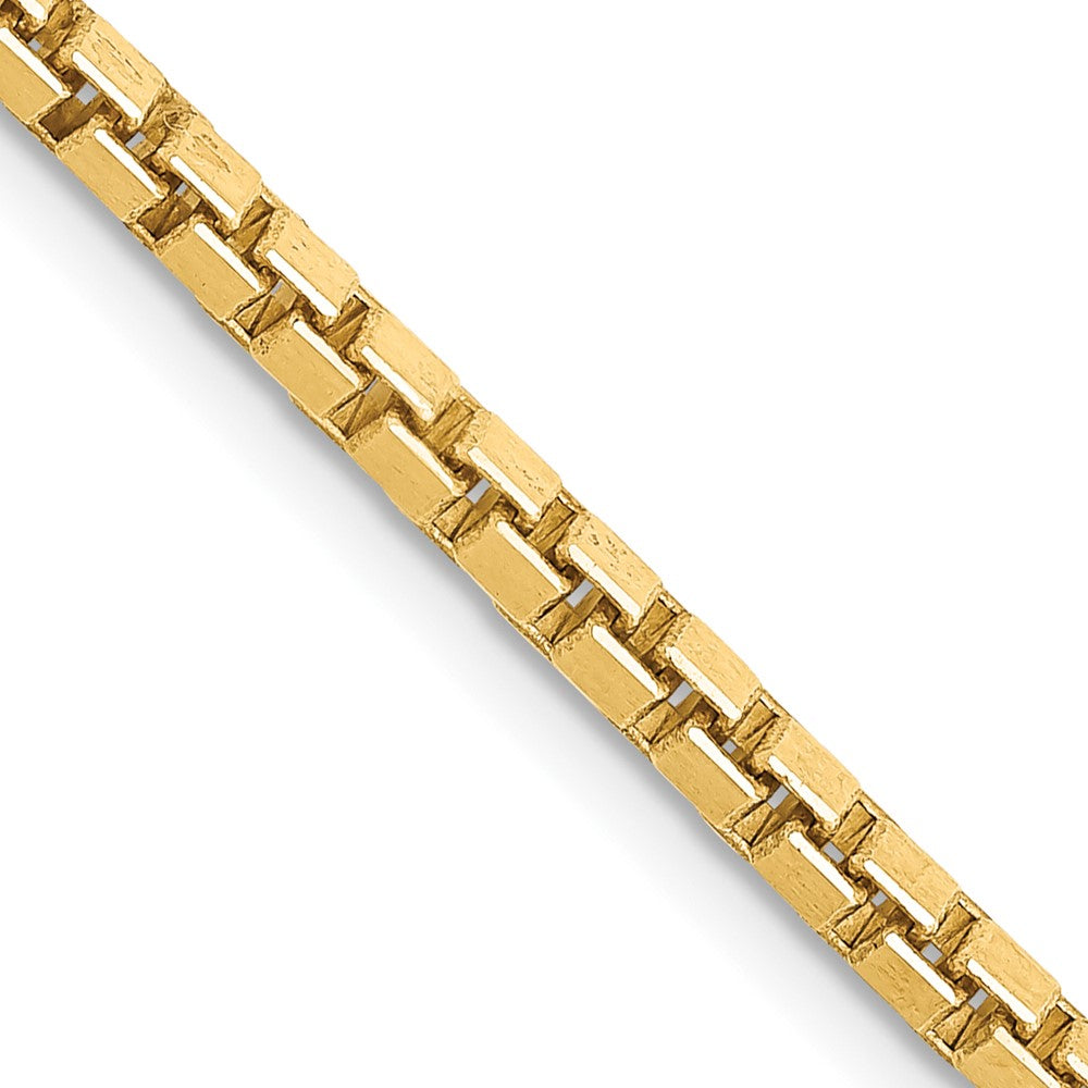 Solid;Polished;14k Yellow gold;Lobster