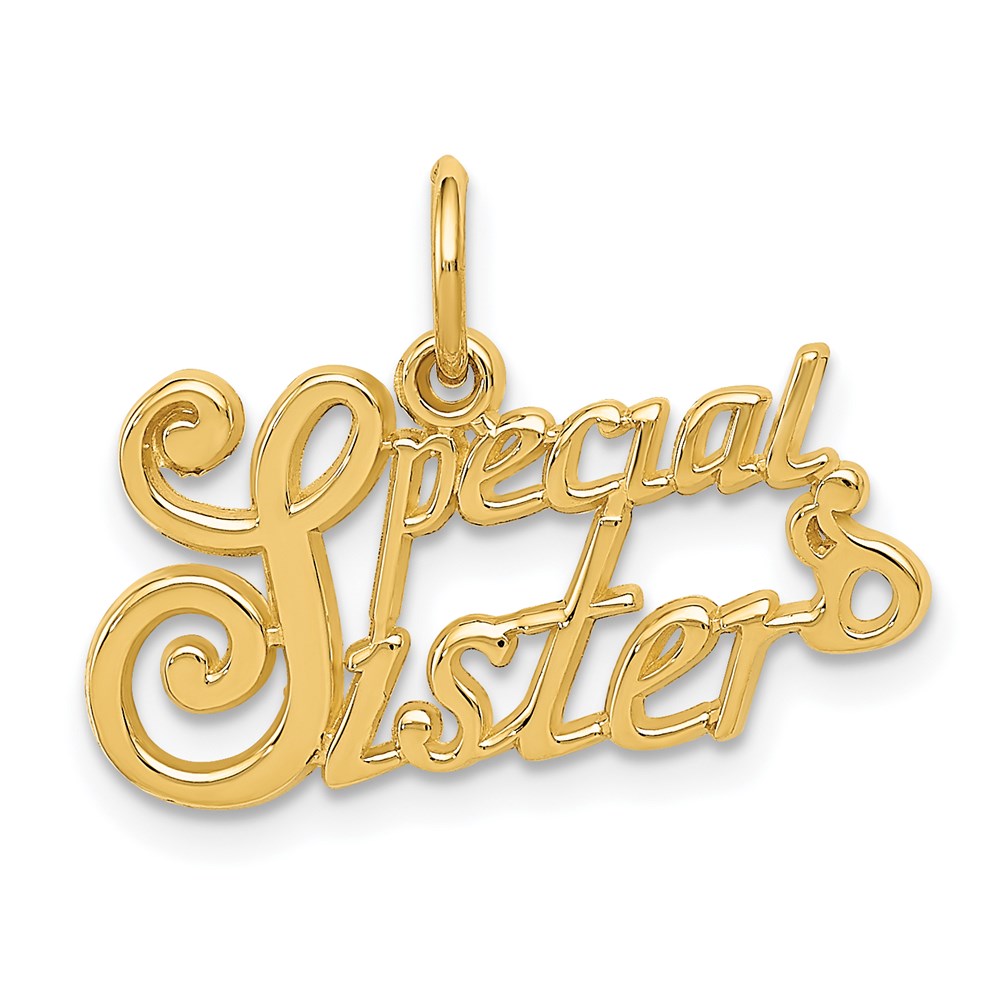 Casted;Polished;14k Yellow gold;Textured back