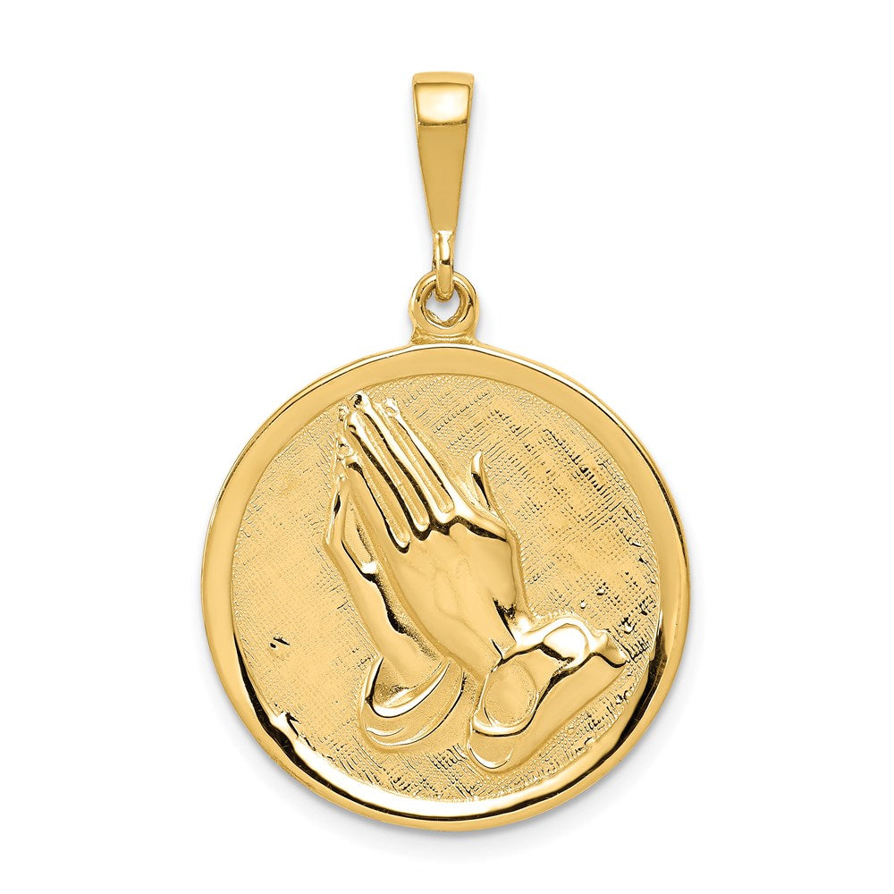 Polished;Satin;Die struck;14k Yellow gold;Flat back;Reversible;Not engraveable