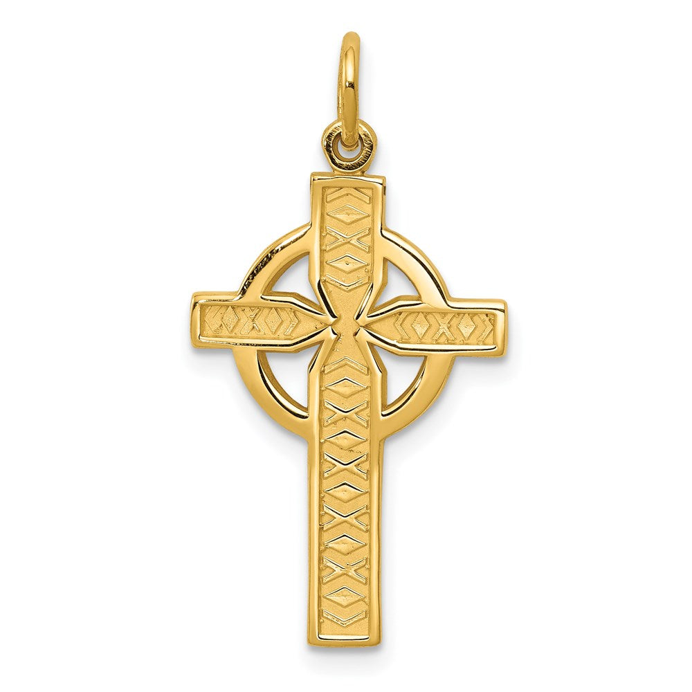 Solid;Casted;Polished;14k Yellow gold