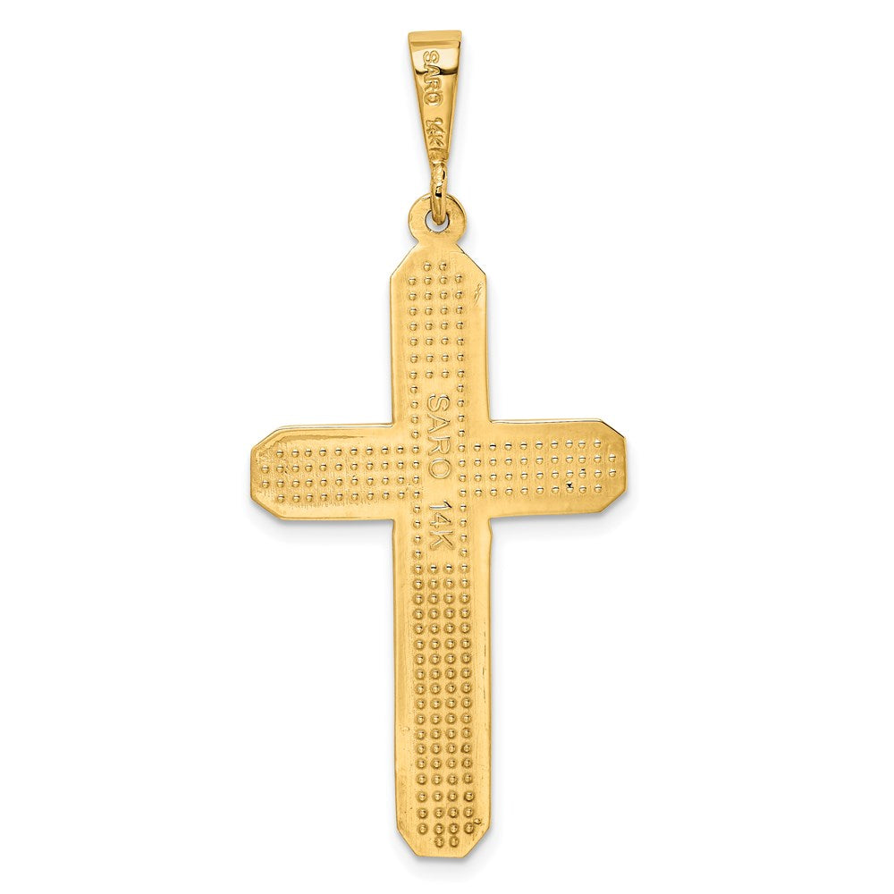 14k Celtic Knot Cross Pendant