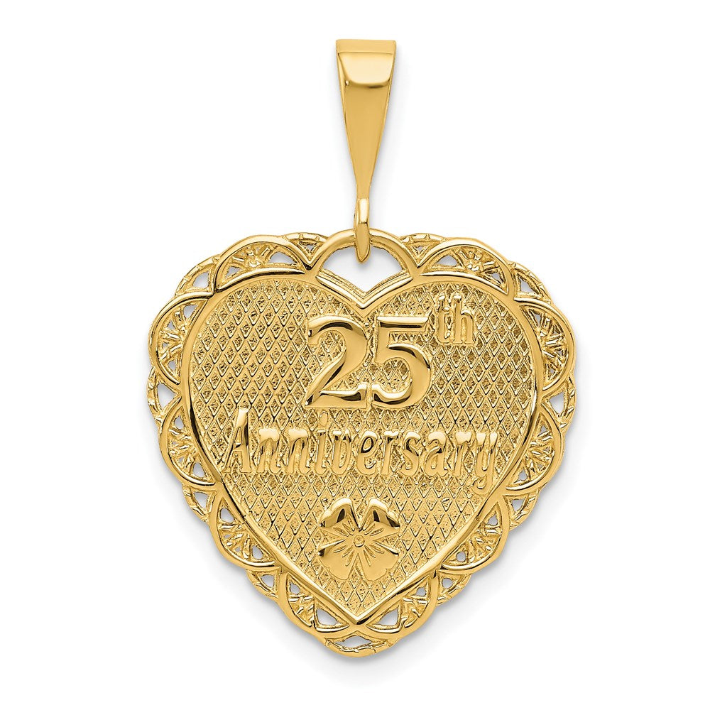 Casted;Polished;14k Yellow gold;Engravable;Reversible;Faceted