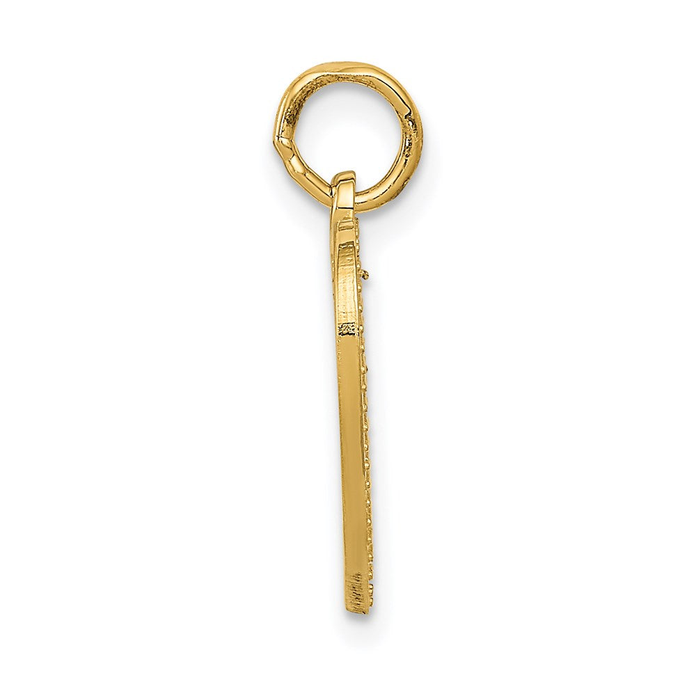 14k VERY SPECIAL SIS Heart Charm