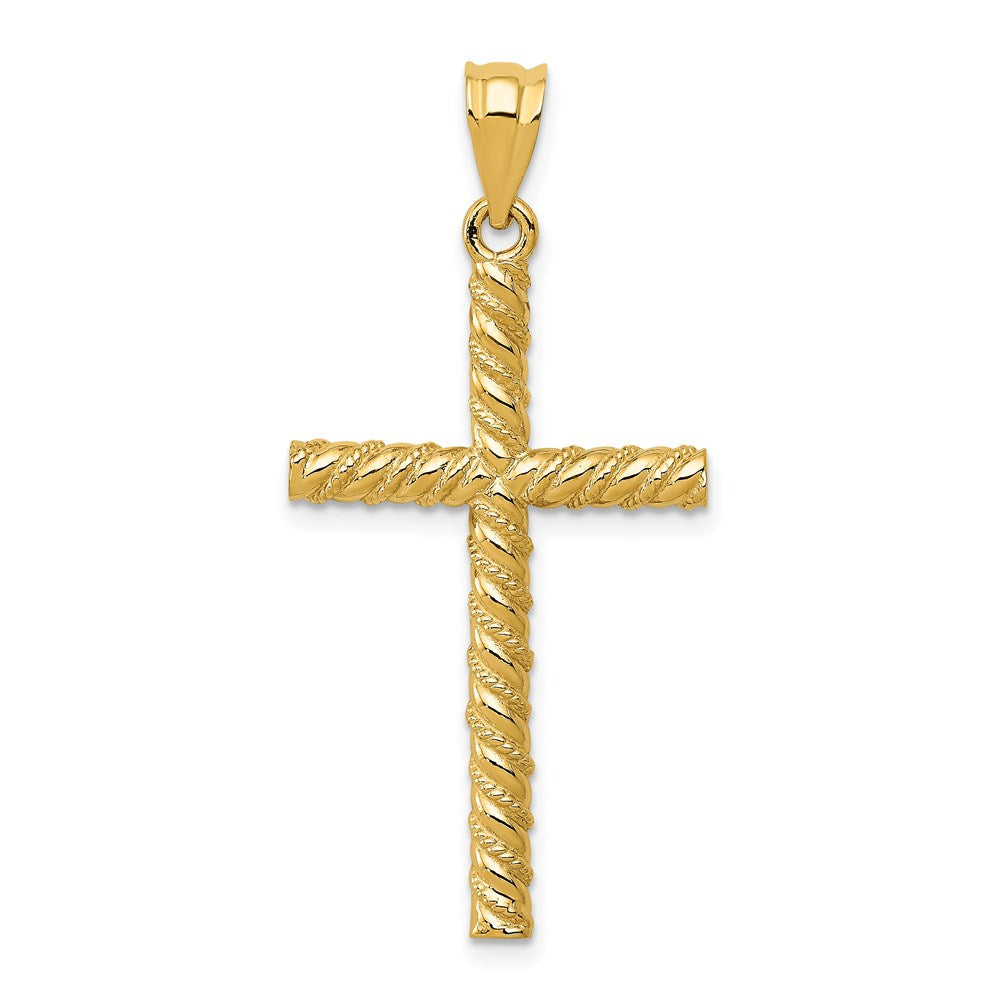 Solid;Casted;14k Yellow gold;Open back