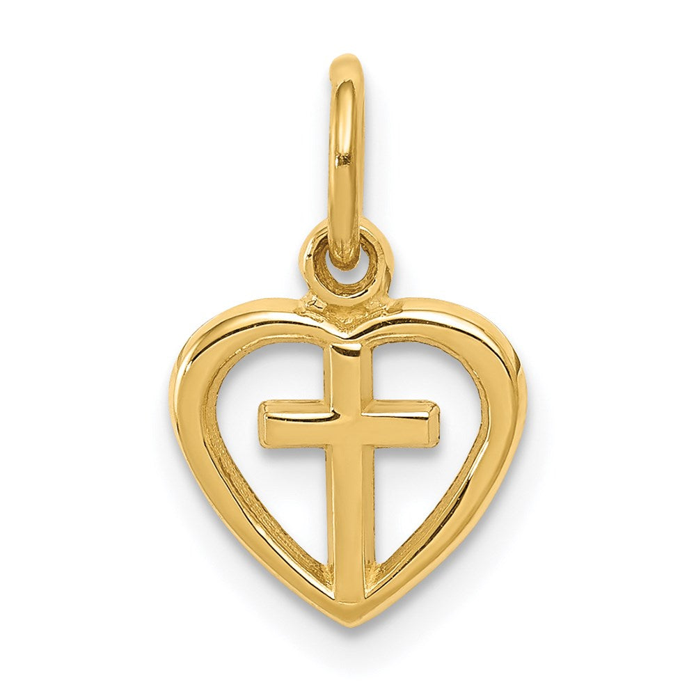 Solid;Casted;Polished;14k Yellow gold;Flat back;Textured back