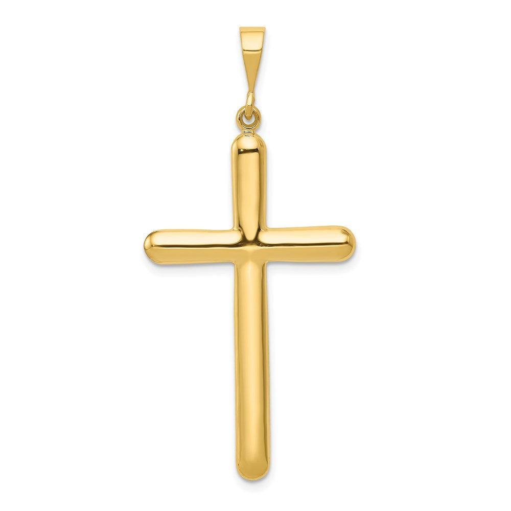 Polished;14k Yellow gold;Hollow;Not engraveable