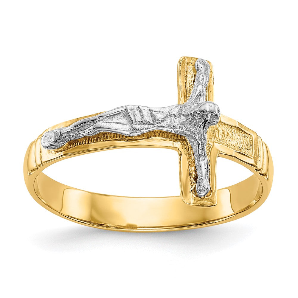 Casted;Polished;14K Two-tone