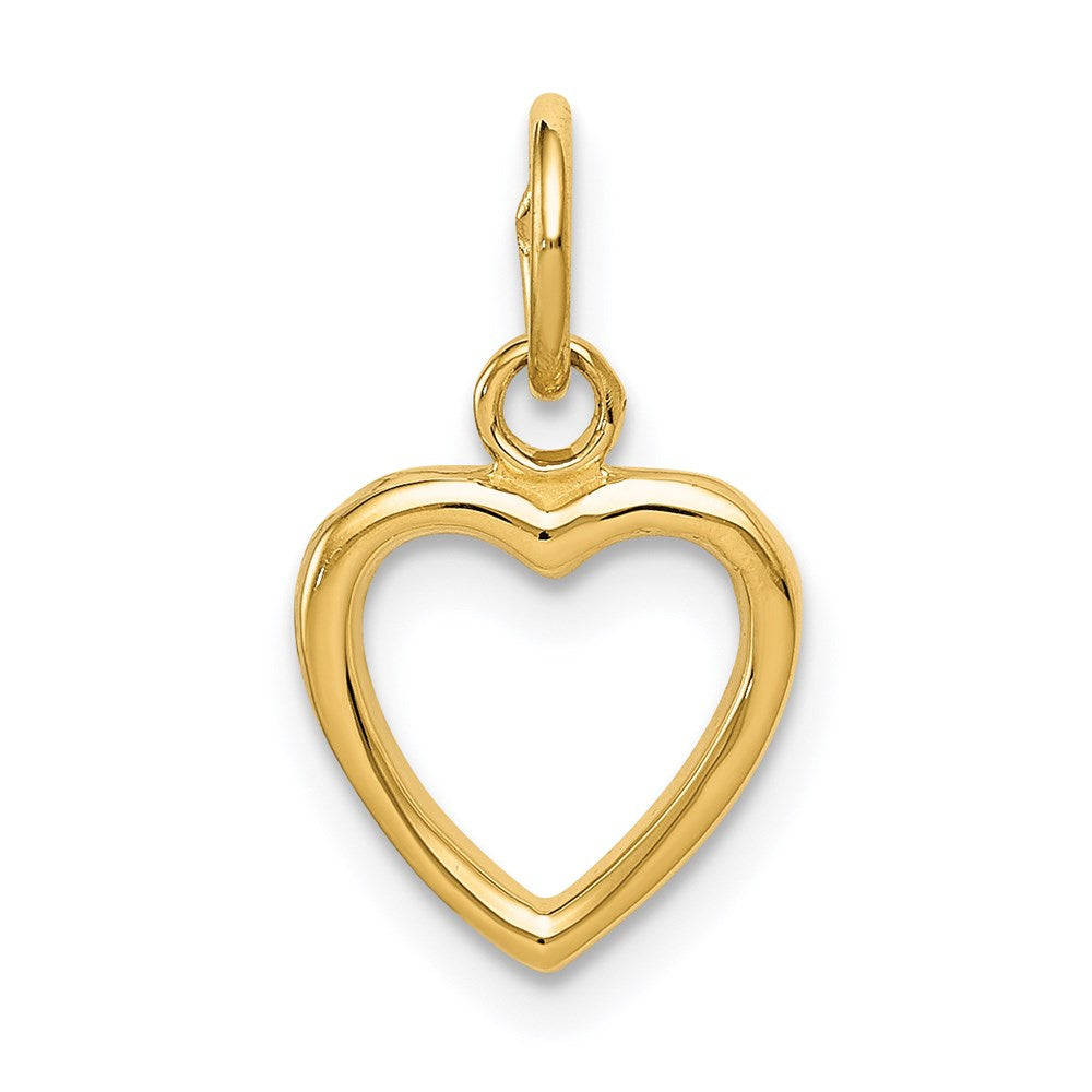 Solid;Casted;Polished;14k Yellow gold;Flat back