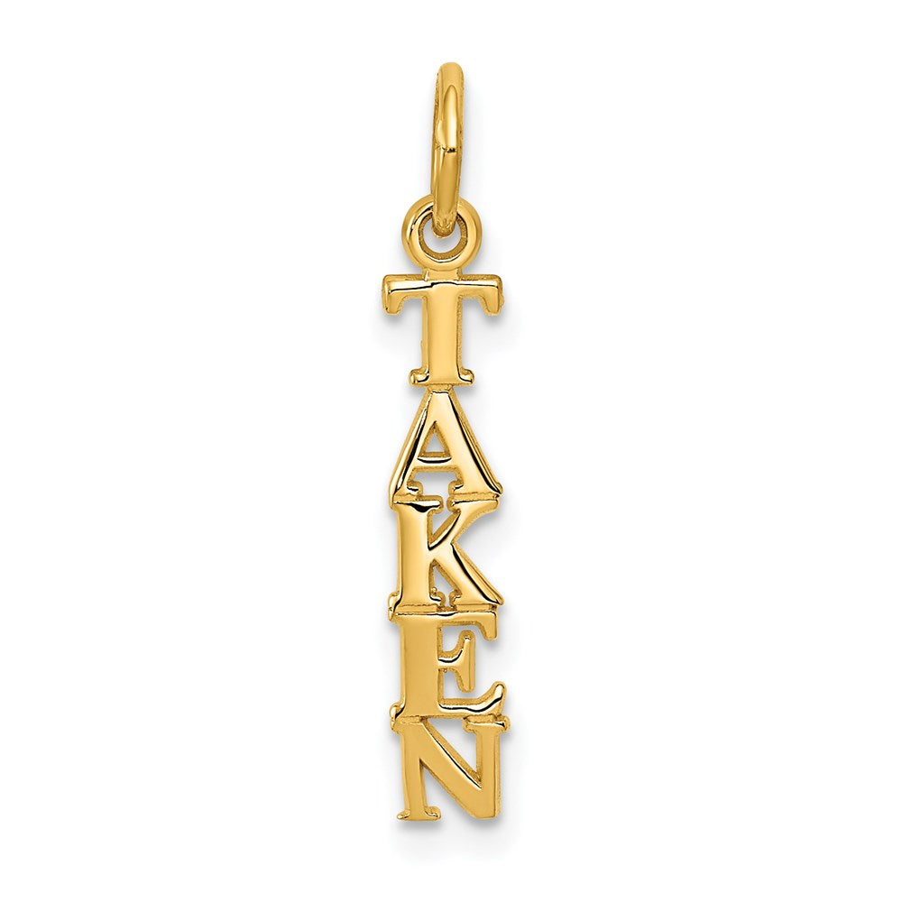 Casted;Polished;14k Yellow gold;Textured back