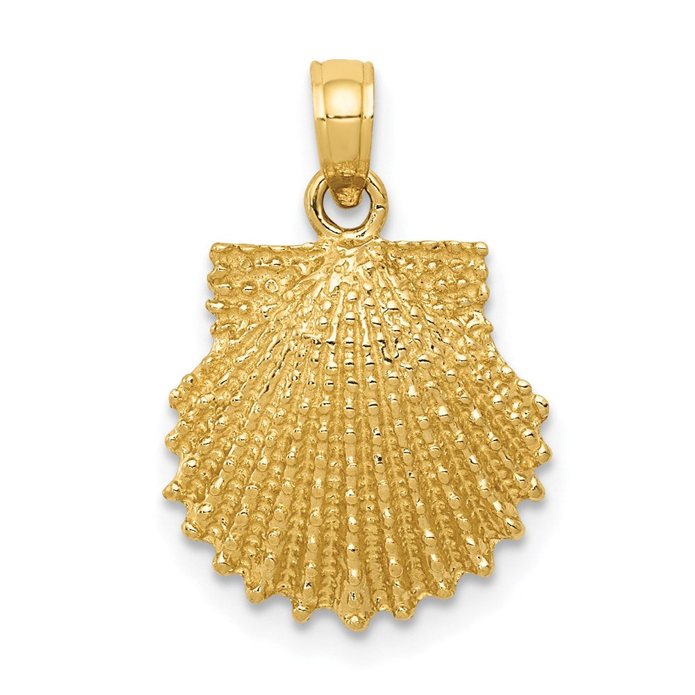 Solid;Casted;Polished;14k Yellow gold;Textured