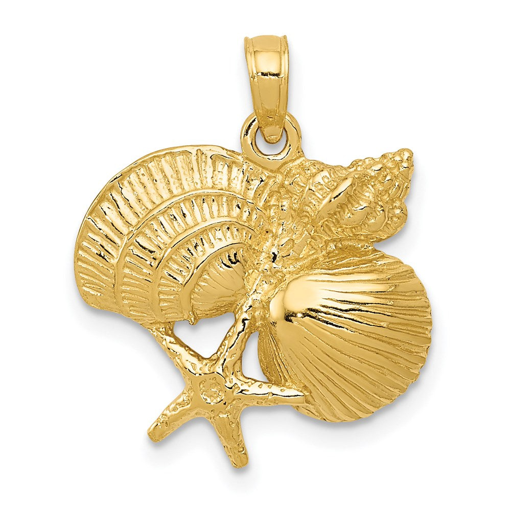 Solid;Casted;Polished;14k Yellow gold