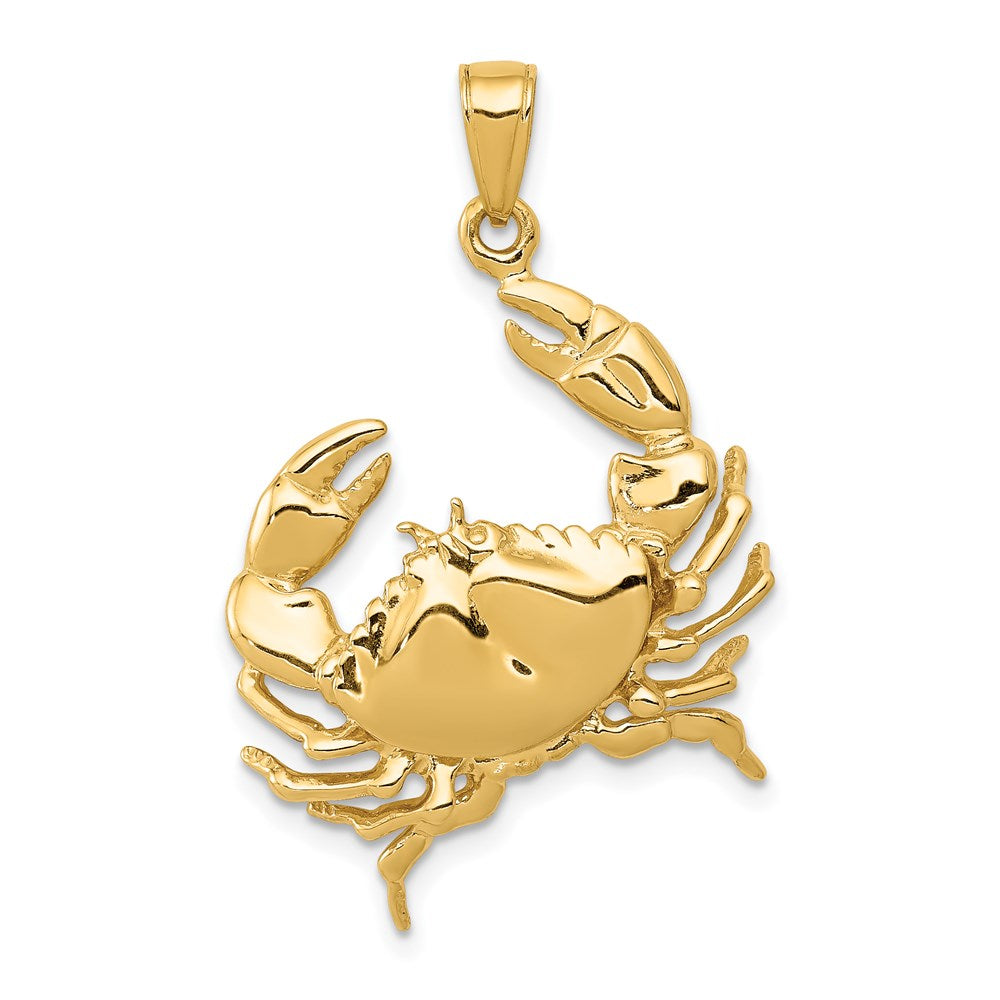 Solid;Casted;Polished;14k Yellow gold;Open back