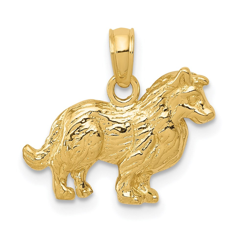 Polished;Die struck;14k Yellow gold;Open back;Textured