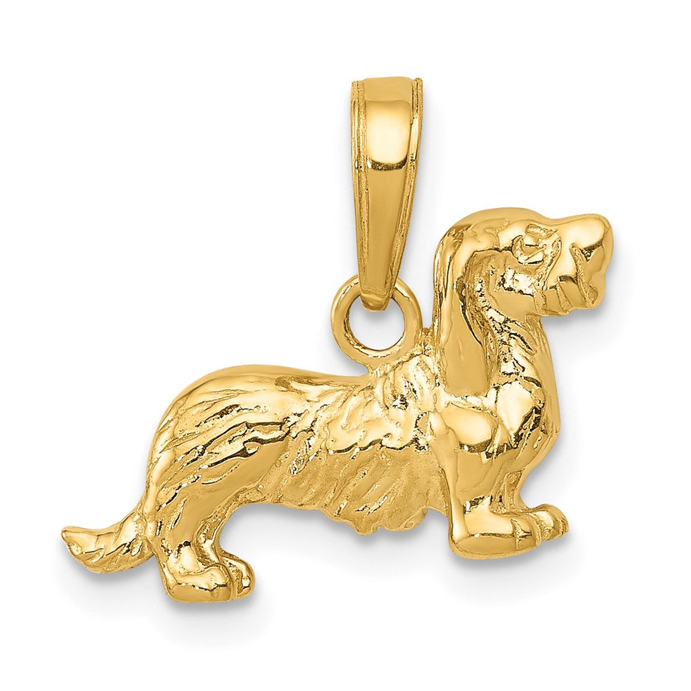 Casted;Polished;14k Yellow gold;Open back;Engravable;Textured