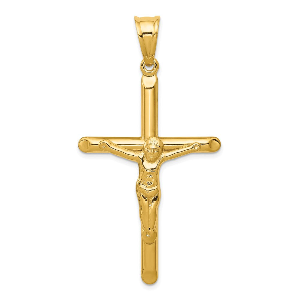 Polished;14k Yellow gold;Hollow