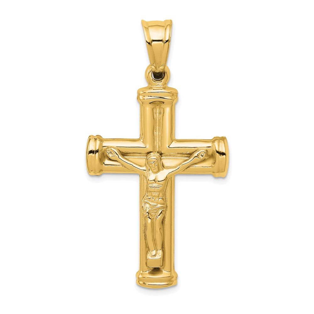 Polished;14k Yellow gold;Hollow;Reversible
