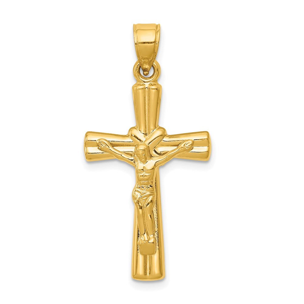 Polished;14k Yellow gold;Hollow;Reversible