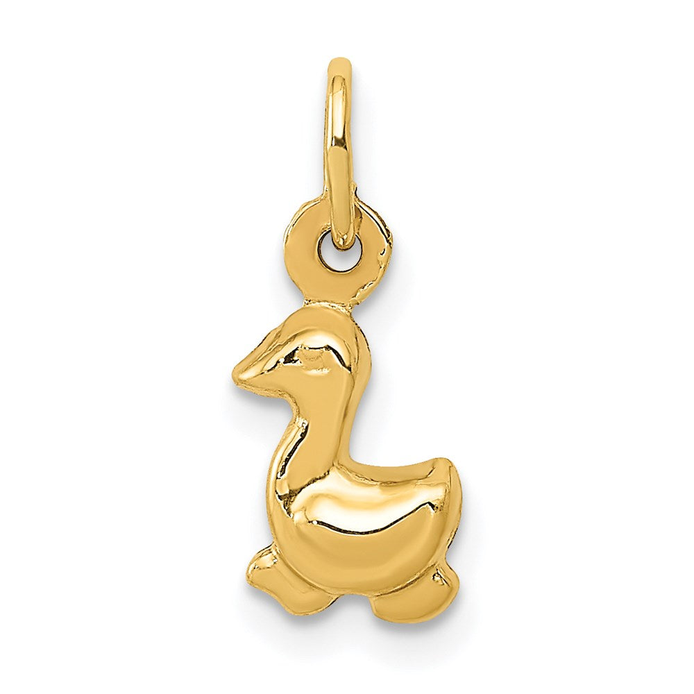 Polished;3-D;14k Yellow gold;Hollow