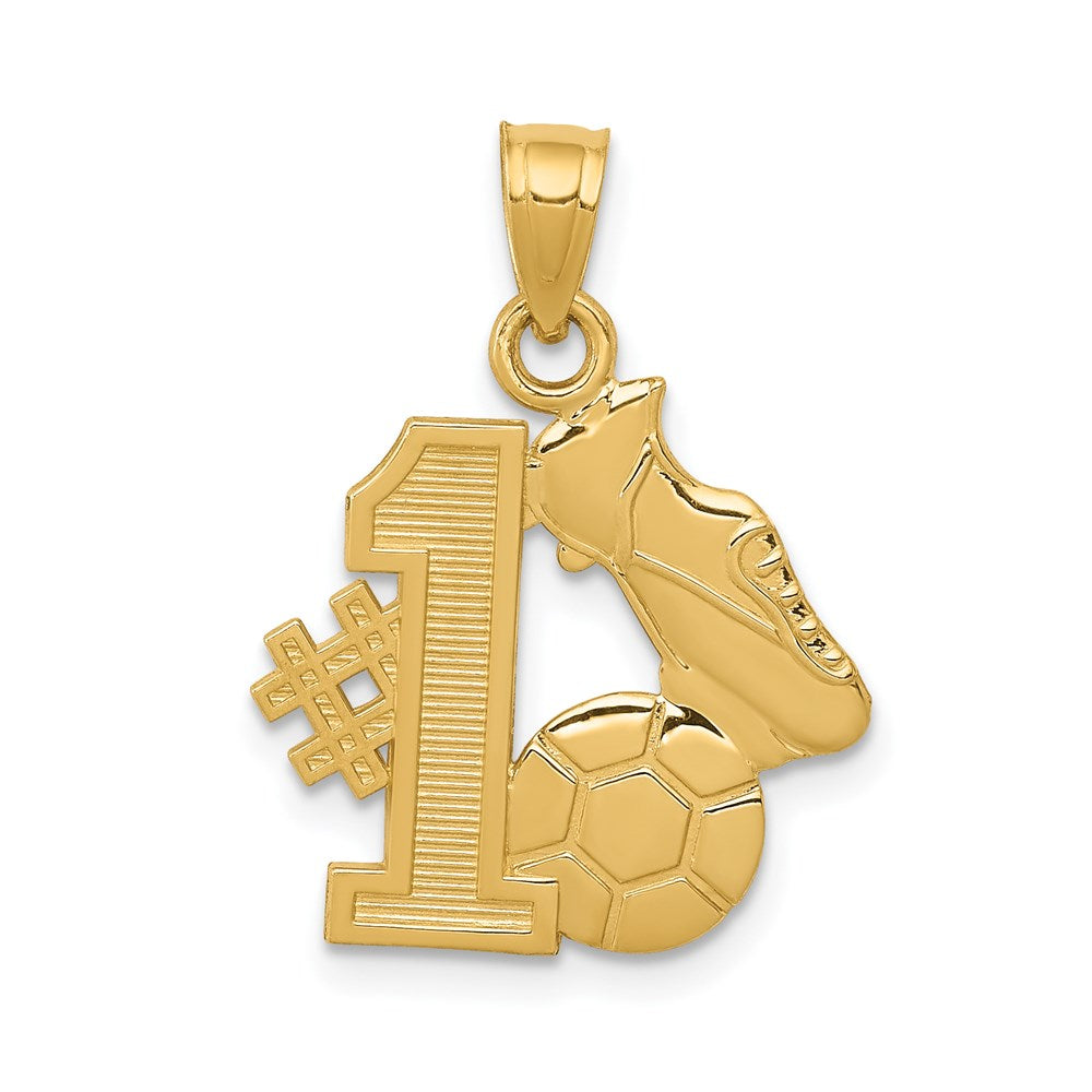 Polished;14k Yellow gold;Textured back