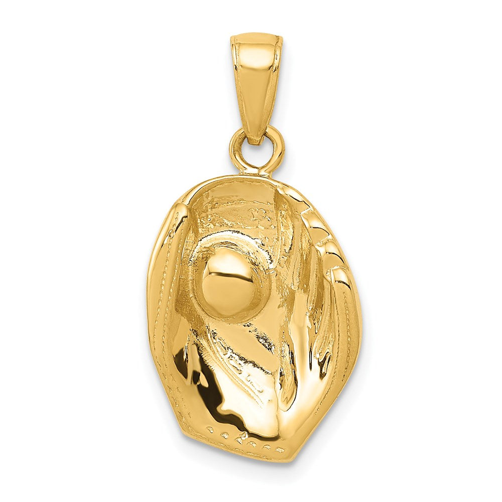 Solid;Casted;Polished;14k Yellow gold;Textured back