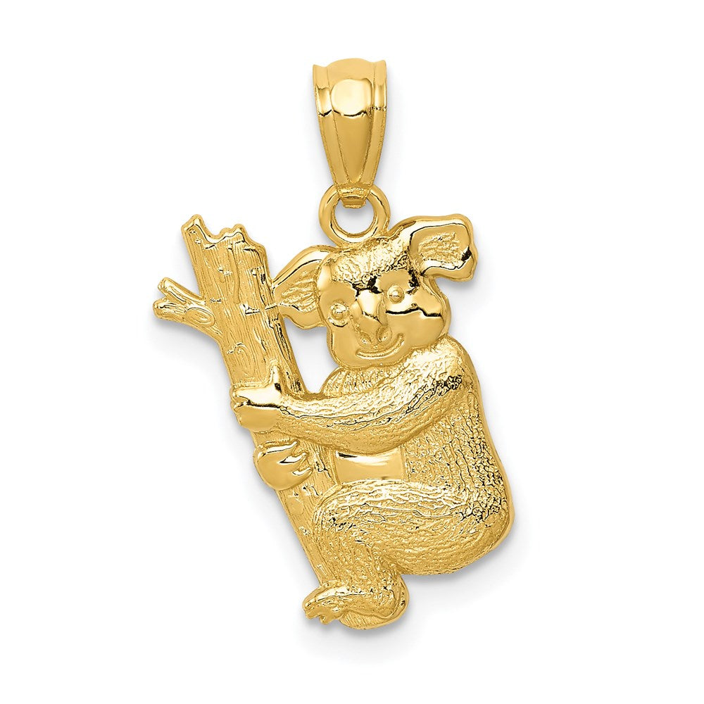 Solid;Casted;Polished;14k Yellow gold;Open back;Textured;Textured back