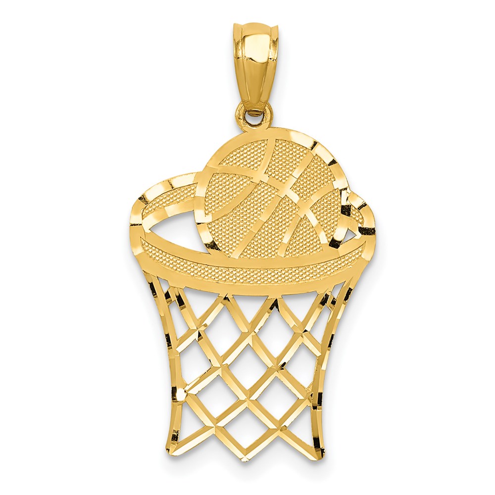 Polished;14k Yellow gold;Textured;Textured back