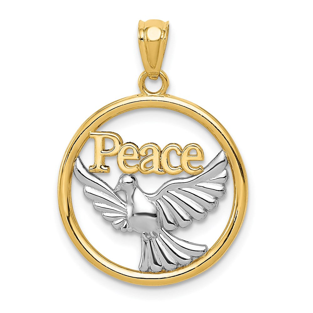Solid;Polished;Open back;14K Yellow gold & rhodium;Textured back