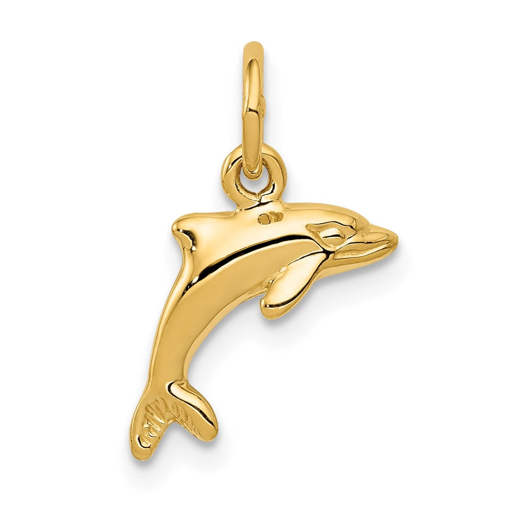 Solid;Casted;Polished;14k Yellow gold;Open back