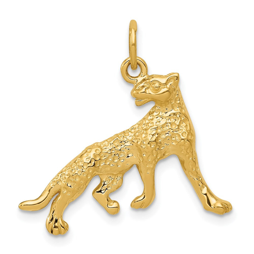 Solid;Casted;Polished;14k Yellow gold;Open back;Textured