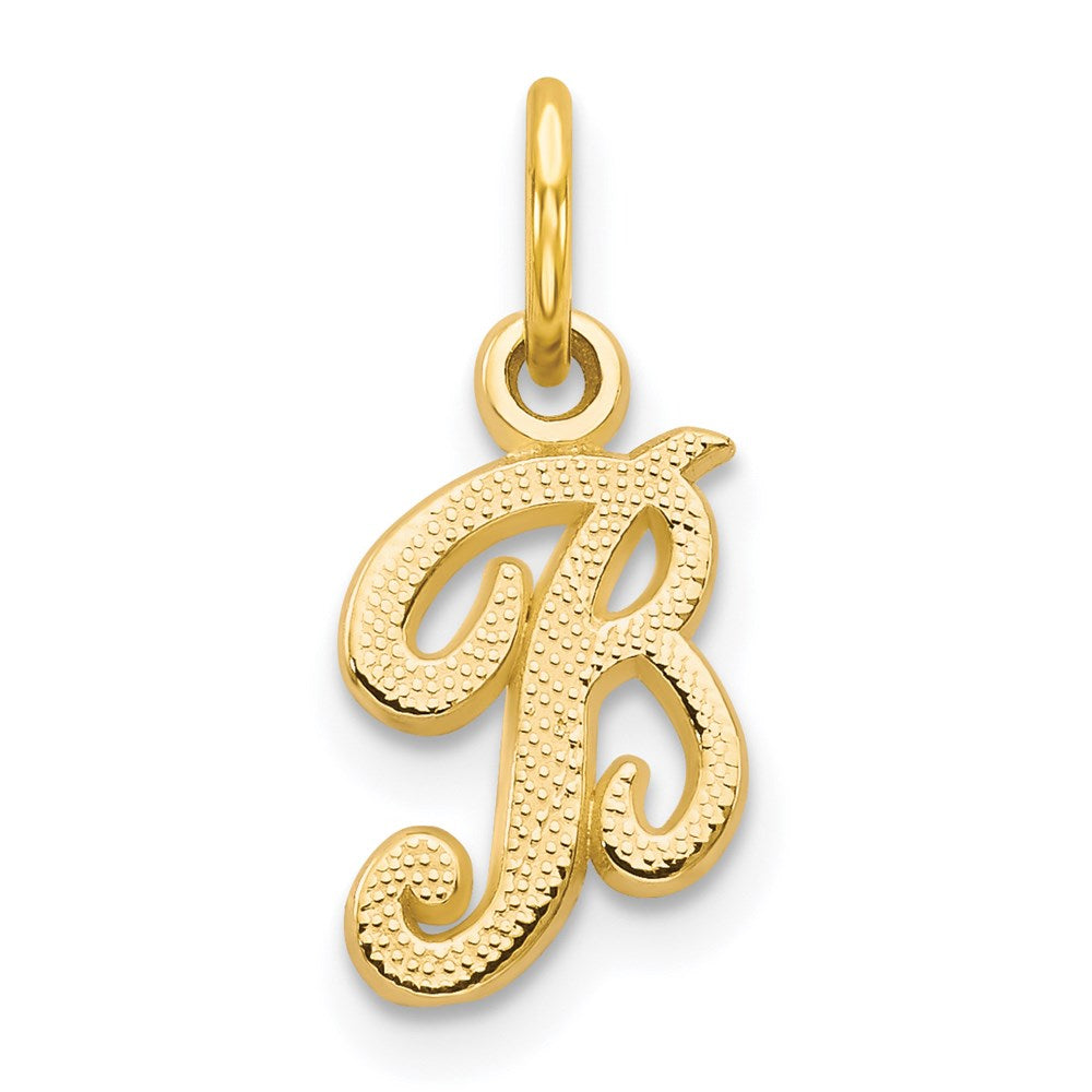 Solid;Casted;Satin;14k Yellow gold