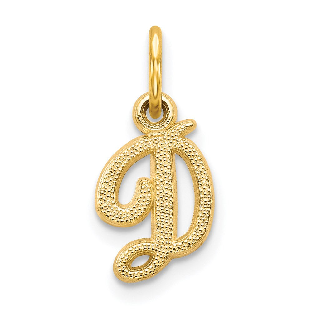 Solid;Casted;Satin;14k Yellow gold