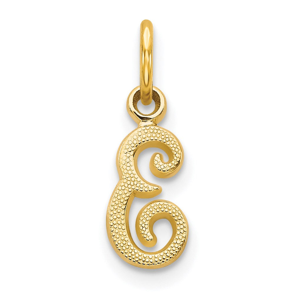 Solid;Casted;Satin;14k Yellow gold
