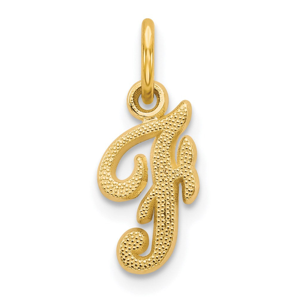 Solid;Casted;Satin;14k Yellow gold