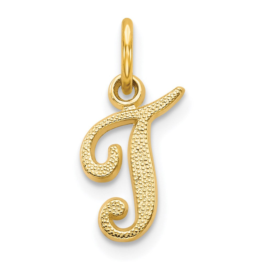 Solid;Casted;Satin;14k Yellow gold