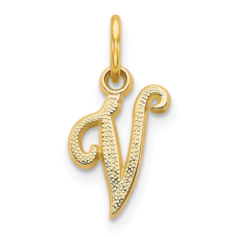 Solid;Casted;Satin;14k Yellow gold