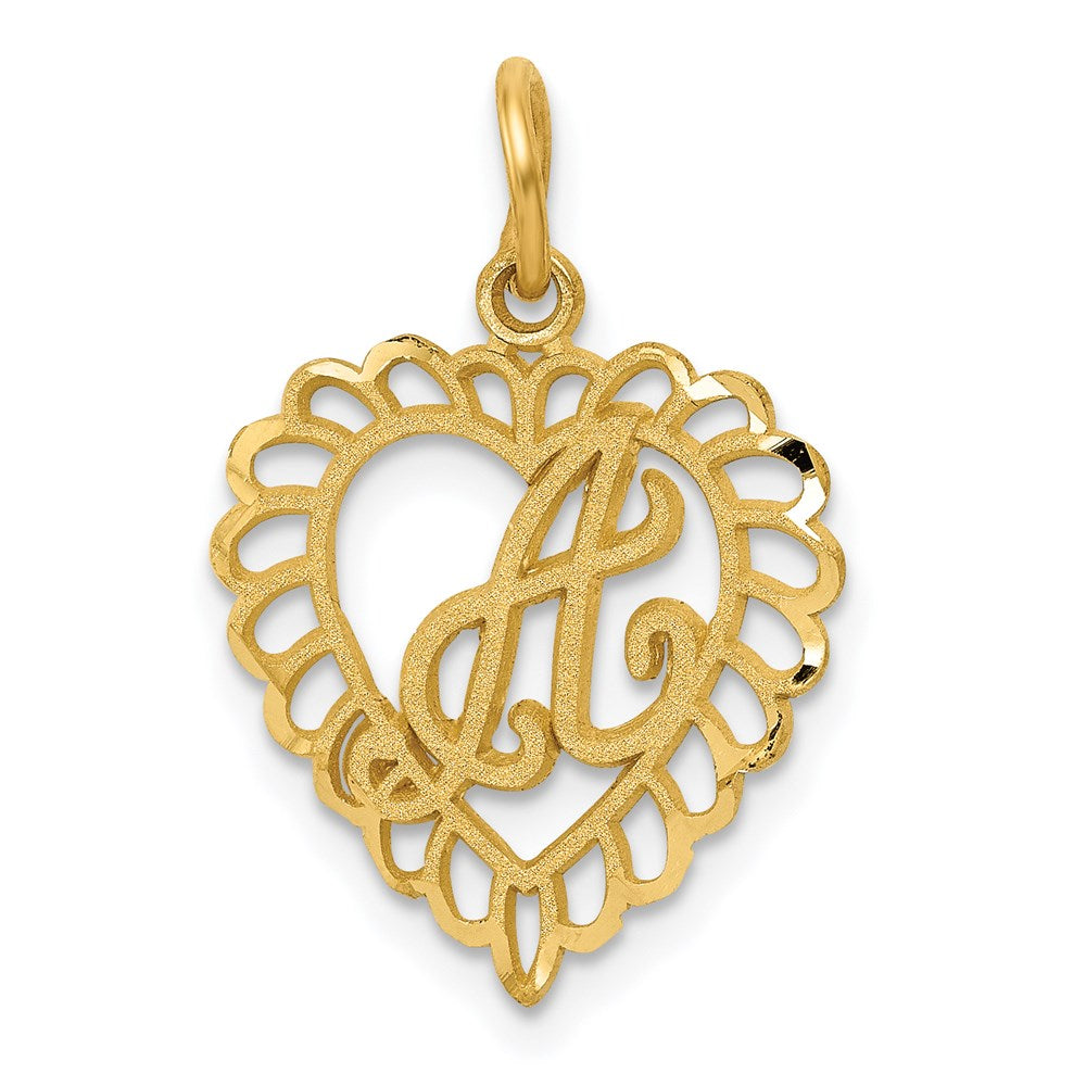 Solid;Casted;Satin;14k Yellow gold