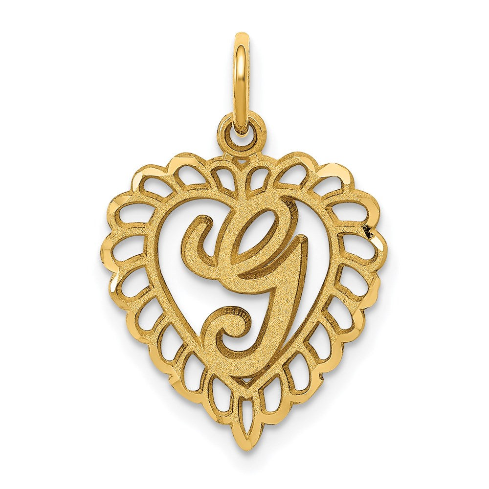 Solid;Casted;Satin;14k Yellow gold
