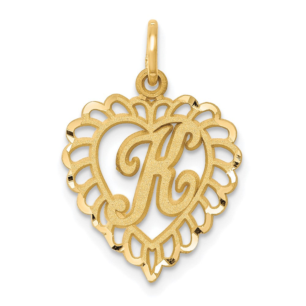 Solid;Casted;Satin;14k Yellow gold
