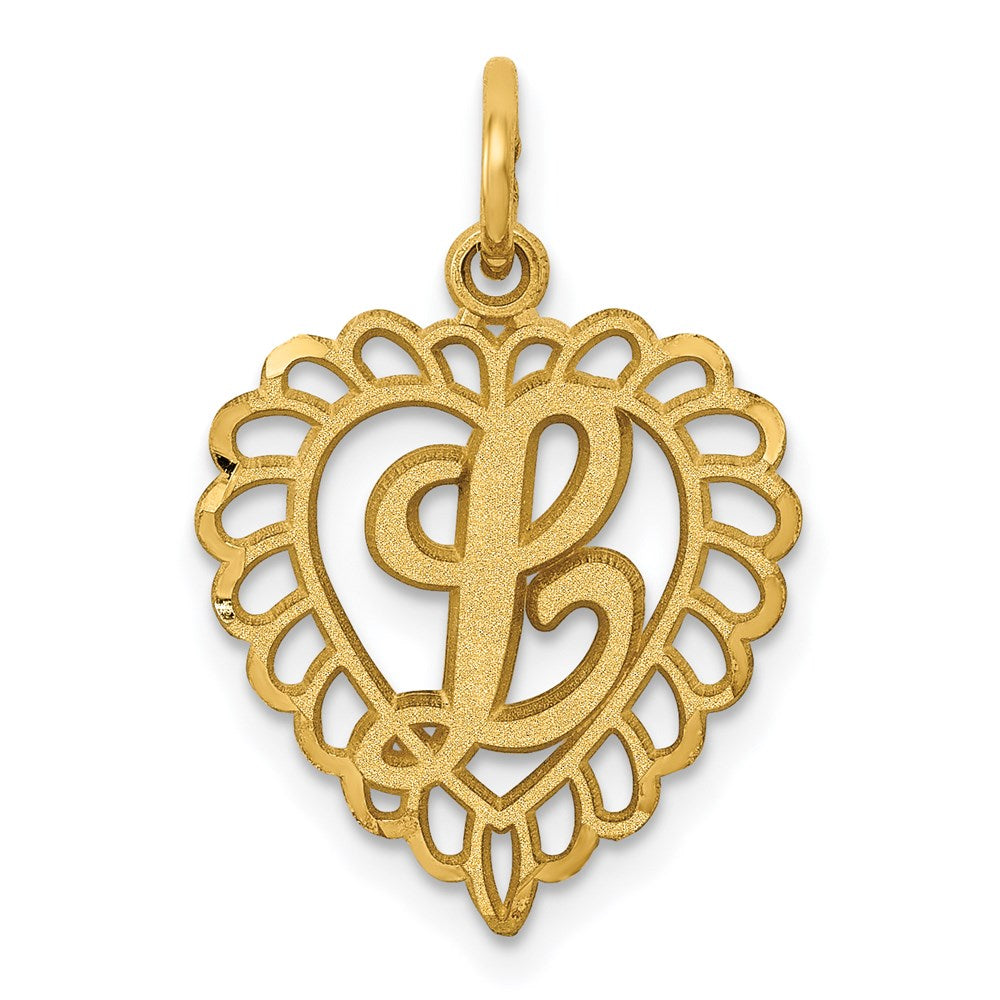 Solid;Casted;Satin;14k Yellow gold