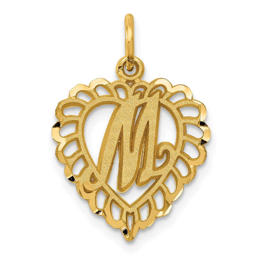 Solid;Casted;Satin;14k Yellow gold