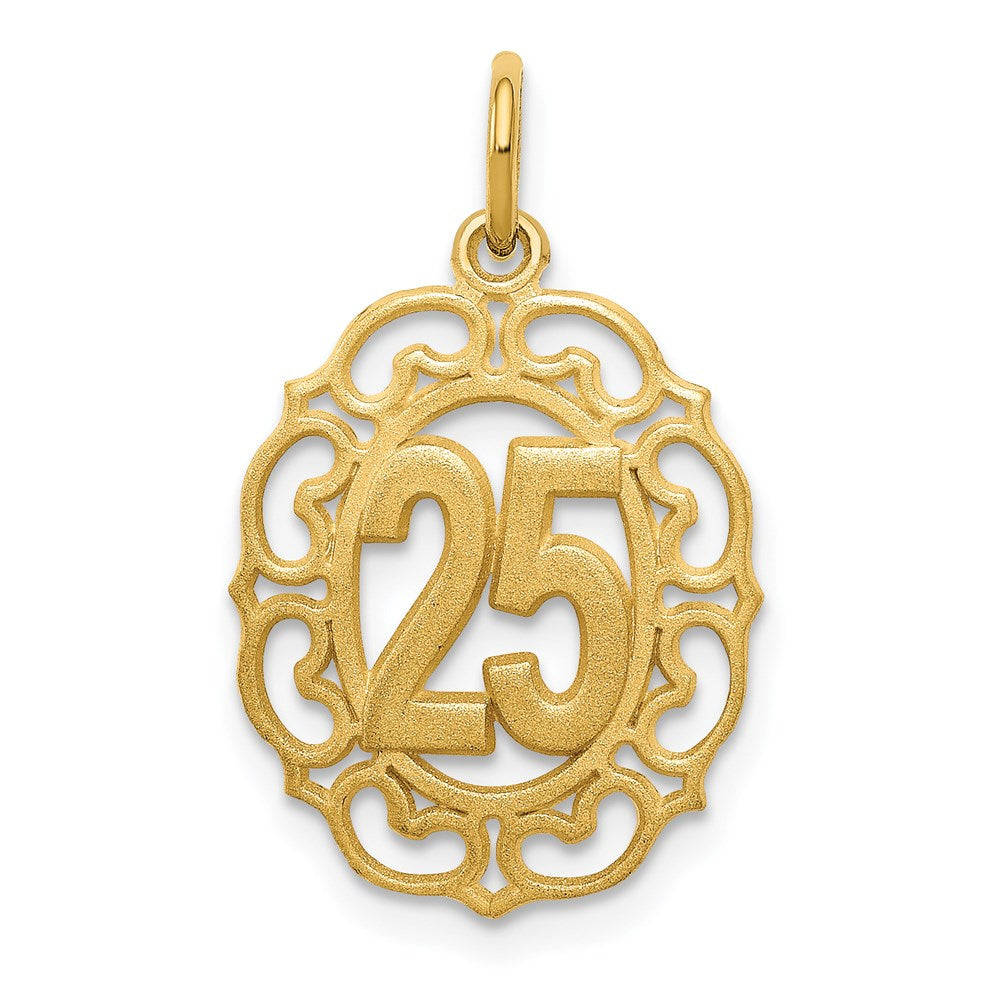 Casted;Polished;Satin;14k Yellow gold