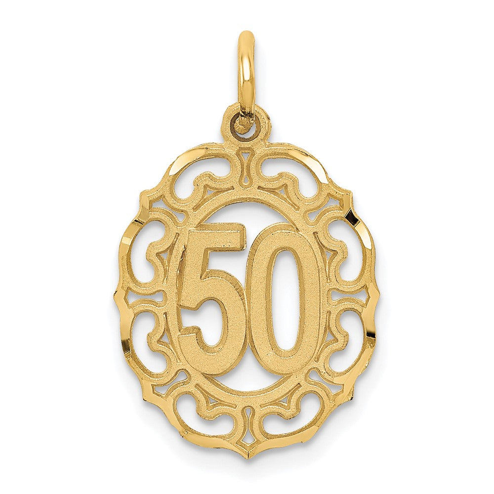 Casted;Polished;Satin;14k Yellow gold;Jump Ring