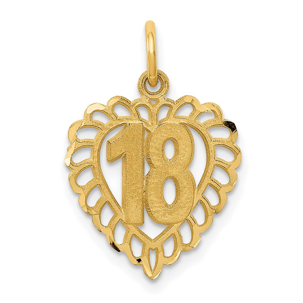 Casted;Polished;Satin;14k Yellow gold