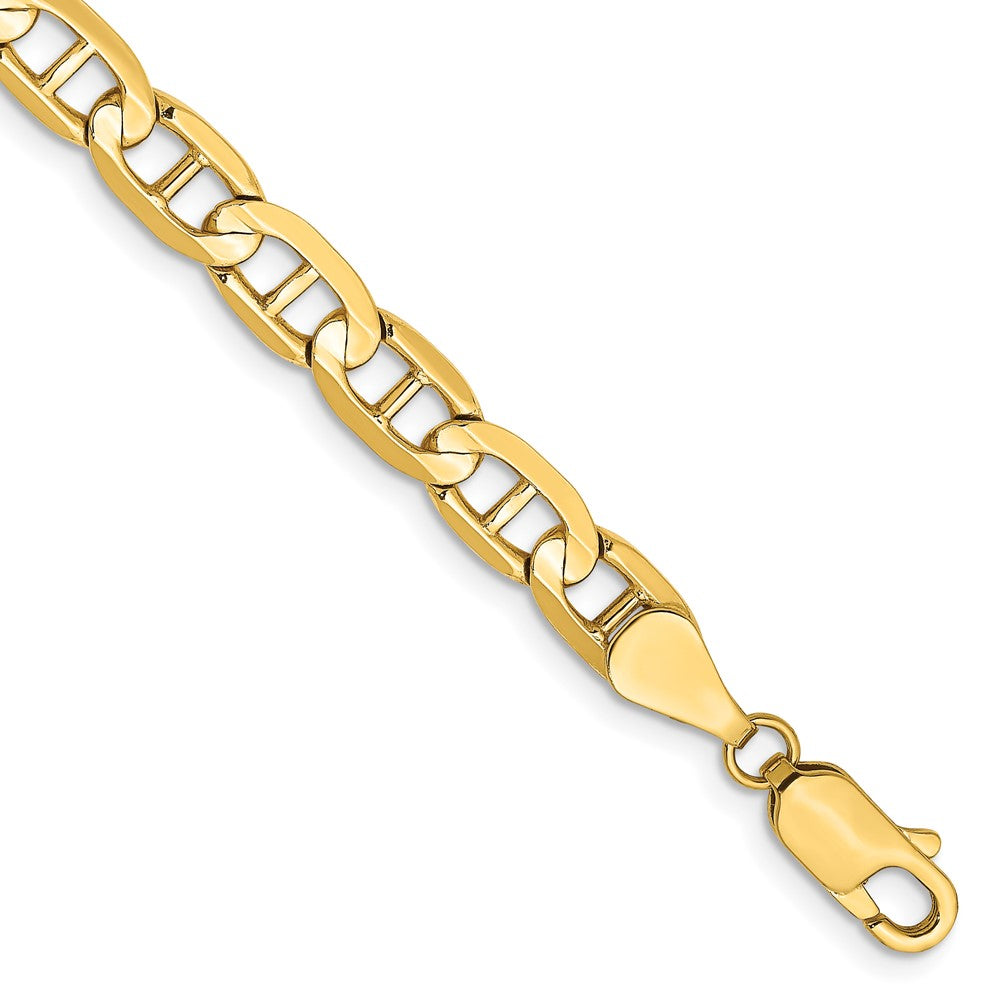 Solid;Polished;14k Yellow gold;Lobster