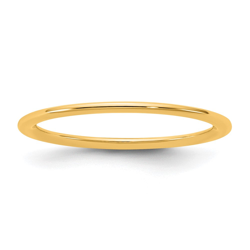 14KY 1mm Standard Comfort Fit Band Size 10