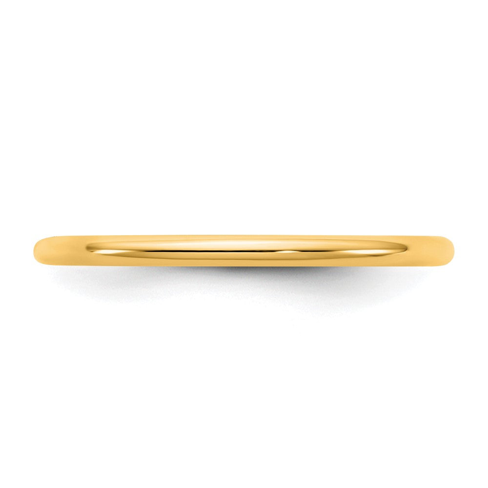 14KY 1.5mm Standard Comfort Fit Band Size 10