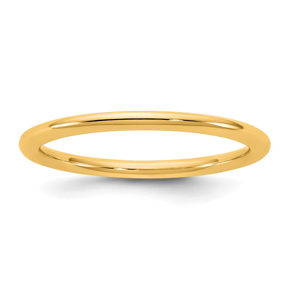 14KY 1.5mm Standard Comfort Fit Band Size 10