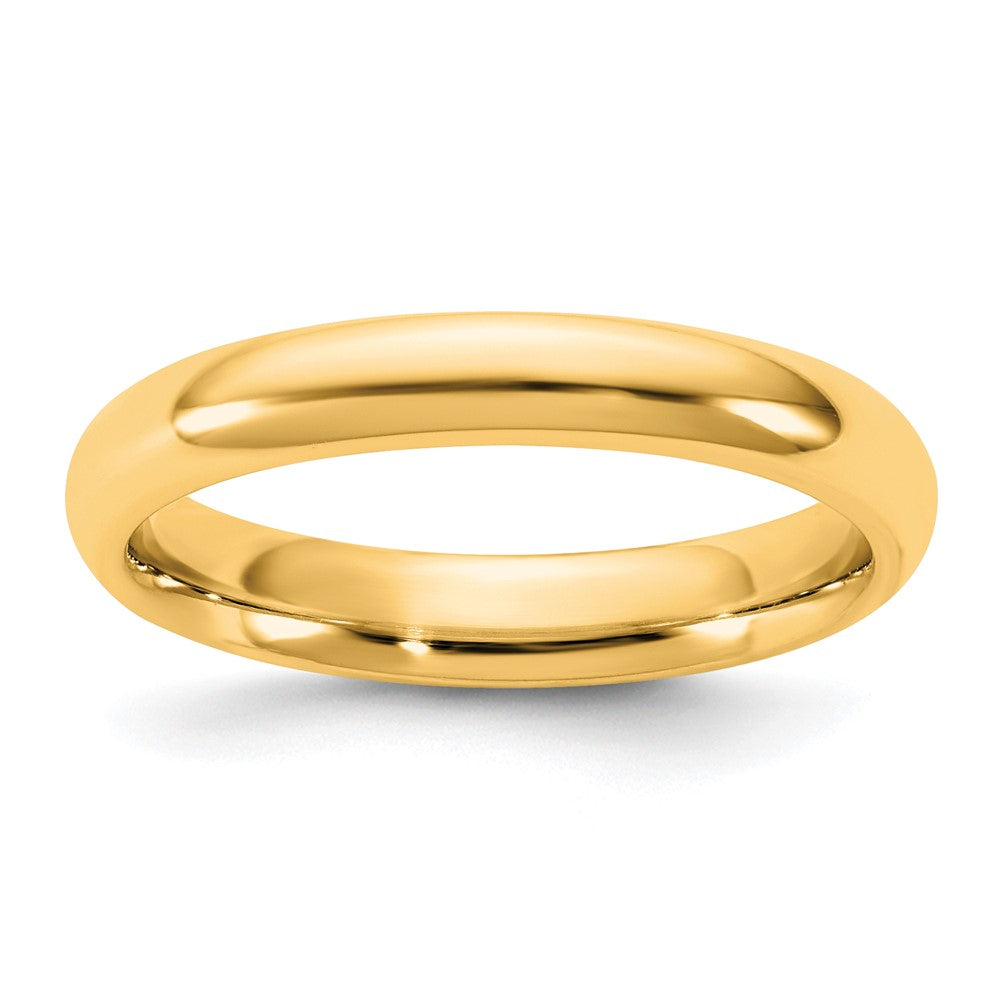 14KY 3.5mm Standard Comfort Fit Band Size 10