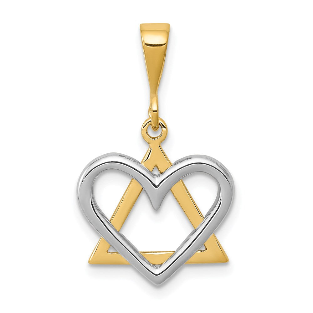 Solid;Casted;Polished;14K Two-tone