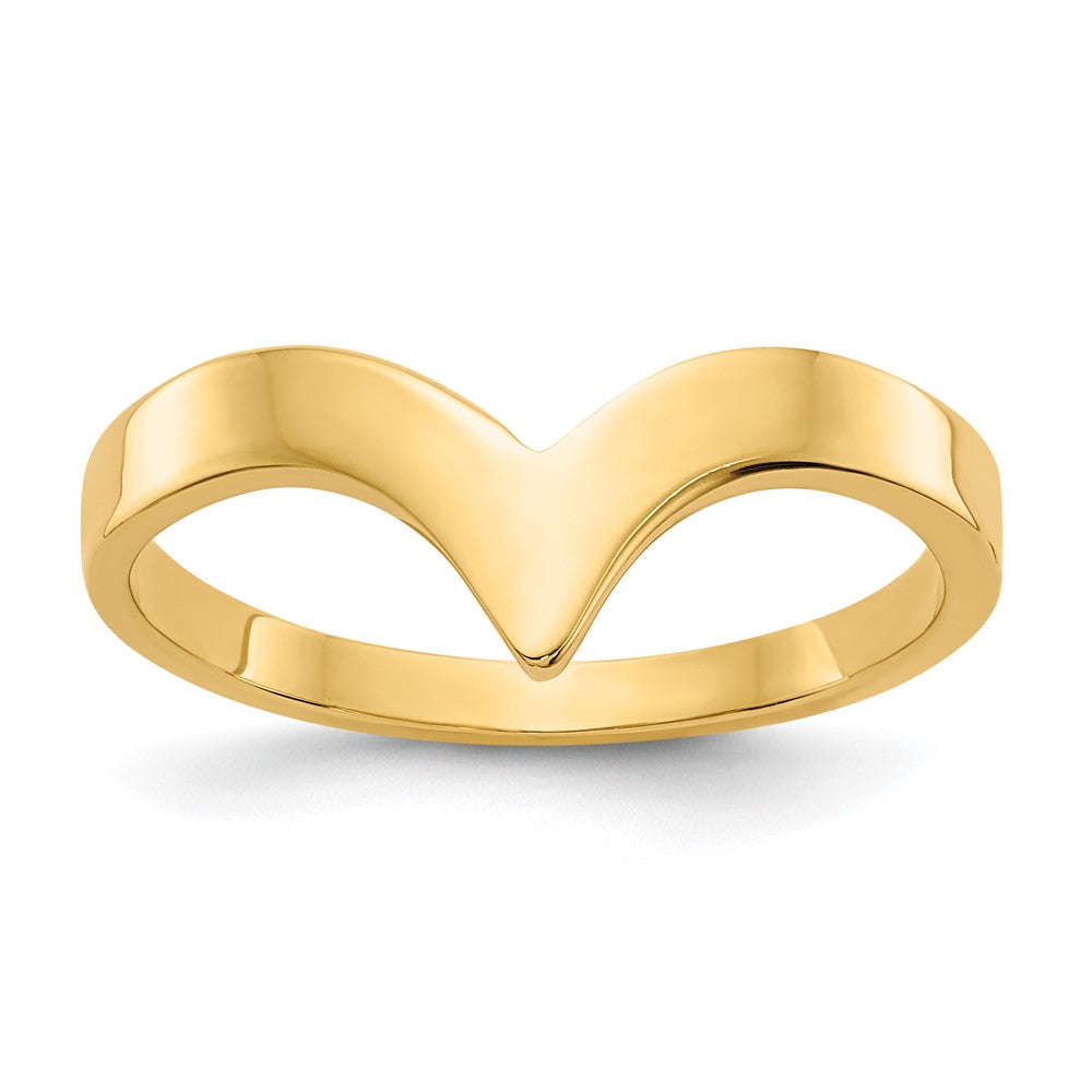 Solid;Casted;Polished;14k Yellow gold